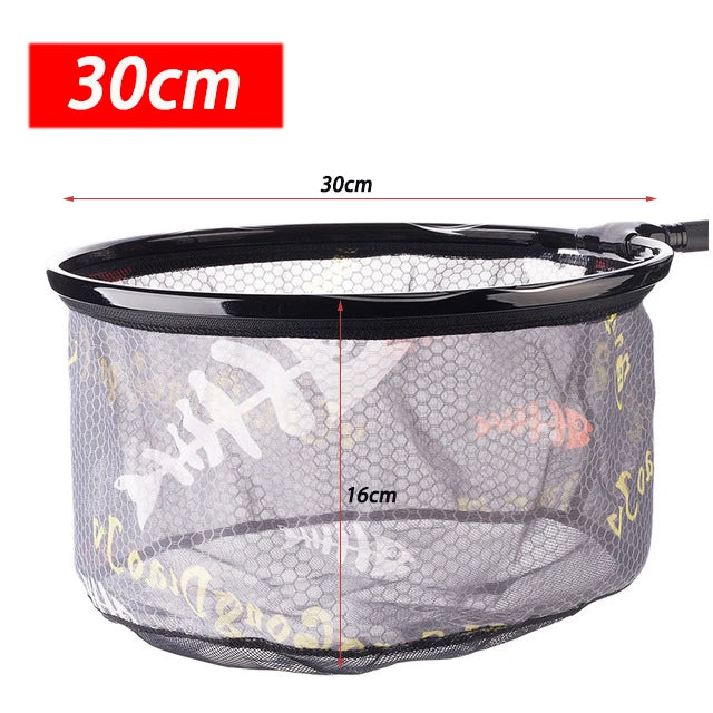 Fishing Net Head Carbon Anti-hook Fishing Net Ultra Light Titanium Alloy Solid Deepening Fishing Net Fishing Tool Accessories