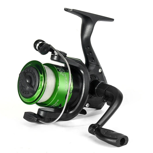 DNDYUJU Spinning Fishing Reel 5.2:1 Wheel Plastics Including Fishing Line Fishing Lure Wheel Vessel Bait Casting Flying
