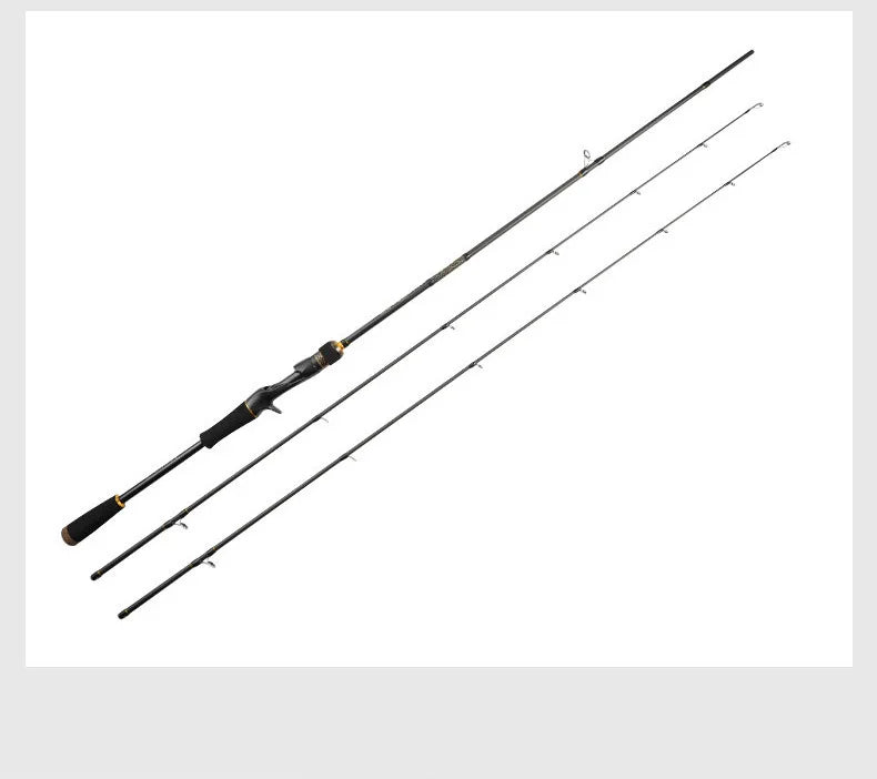 ZHANYING ZHANFENG Lure Rod, M/MH Twin Tips, All-Round, Spinning/Casting, Multi-section portable, Long-Distance Bass & Pike Perch