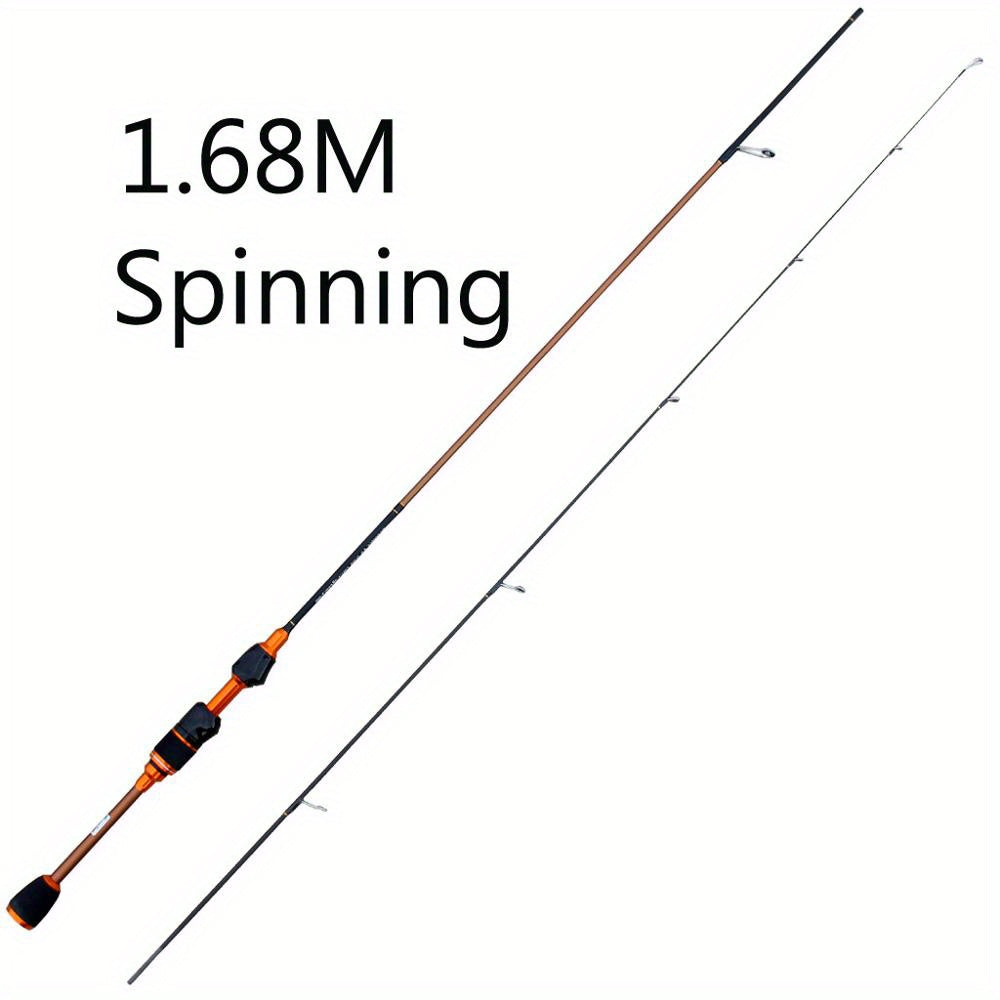 Skmially Spinning Rod Carbon Ul 70.87inch 1.68m0.8-5g Ultralight Casting Spinning Fishing Rod Fishing Accessories Vara De Pesca
