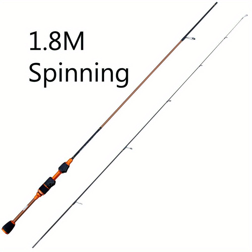 Skmially Spinning Rod Carbon Ul 70.87inch 1.68m0.8-5g Ultralight Casting Spinning Fishing Rod Fishing Accessories Vara De Pesca
