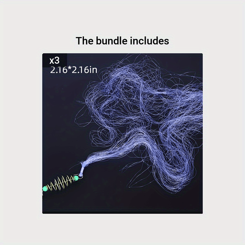 Luminous Multi-Size Mesh Fishing Net: Durable Nylon & Copper for Enhanced Sea Tackle, Glows in Dark