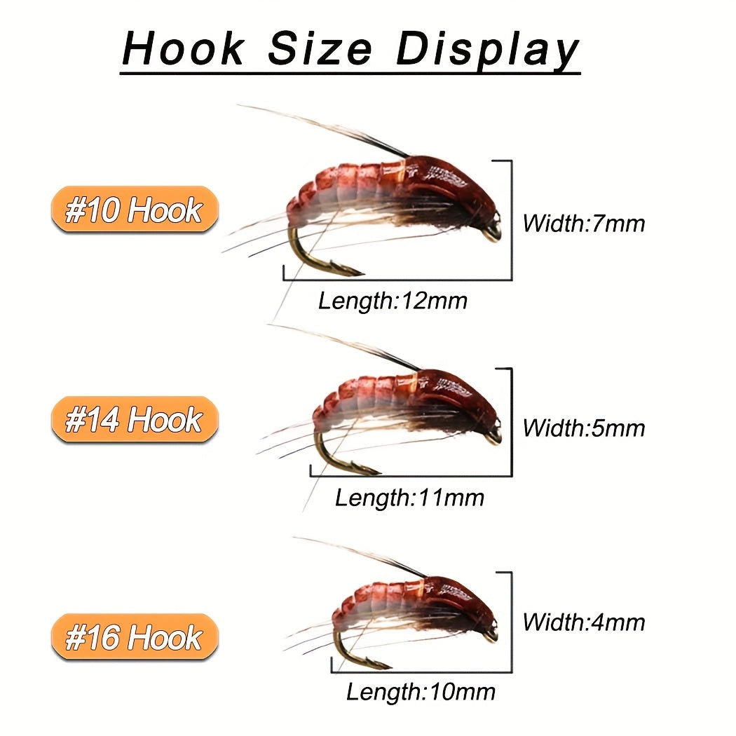 24/33/40/65/76/100/114pcs Fly Fishing Flies Kit, Handmade Fly Fishing Gear With Dry/Wet Flies, Streamers, Fly Assortment Trout Bass Fishing With Fly Box
