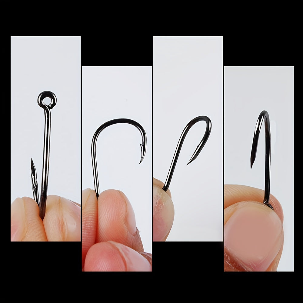 10pcs/lot High Carbon ISE Fishing Hook, 50358 Carp Catfish Anzol Peche Japan Tackle Fishing Hook