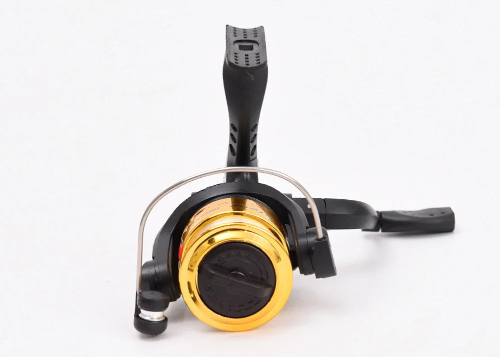 5.2:1 Ultralight Folding Fishing Reel Spinning Reel With 60m Large Fishing Line Diameter Line Roller Casting Wheel Vessel Bait