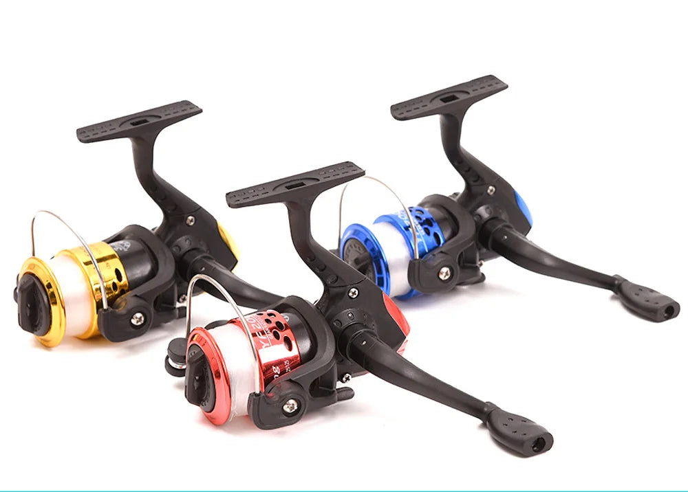 5.2:1 Ultralight Folding Fishing Reel Spinning Reel With 60m Large Fishing Line Diameter Line Roller Casting Wheel Vessel Bait