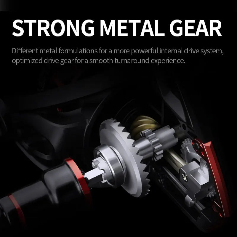 LINNHUE Fishing Reel Lure 1000 2000 3000 Spinning Reel Double Grip Deep Shallow Spool Carp Fishing Reel Fishing With Balance Rod