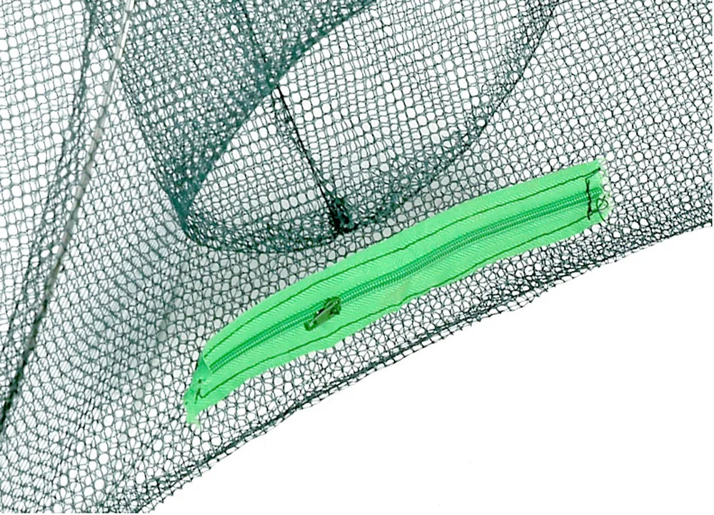 New Portable 20 Holes Automatic Fish Net Nylon Foldable Catch Fish Trap For Fishes Shrimp Minnows Crab Cast Mesh Fishing Net