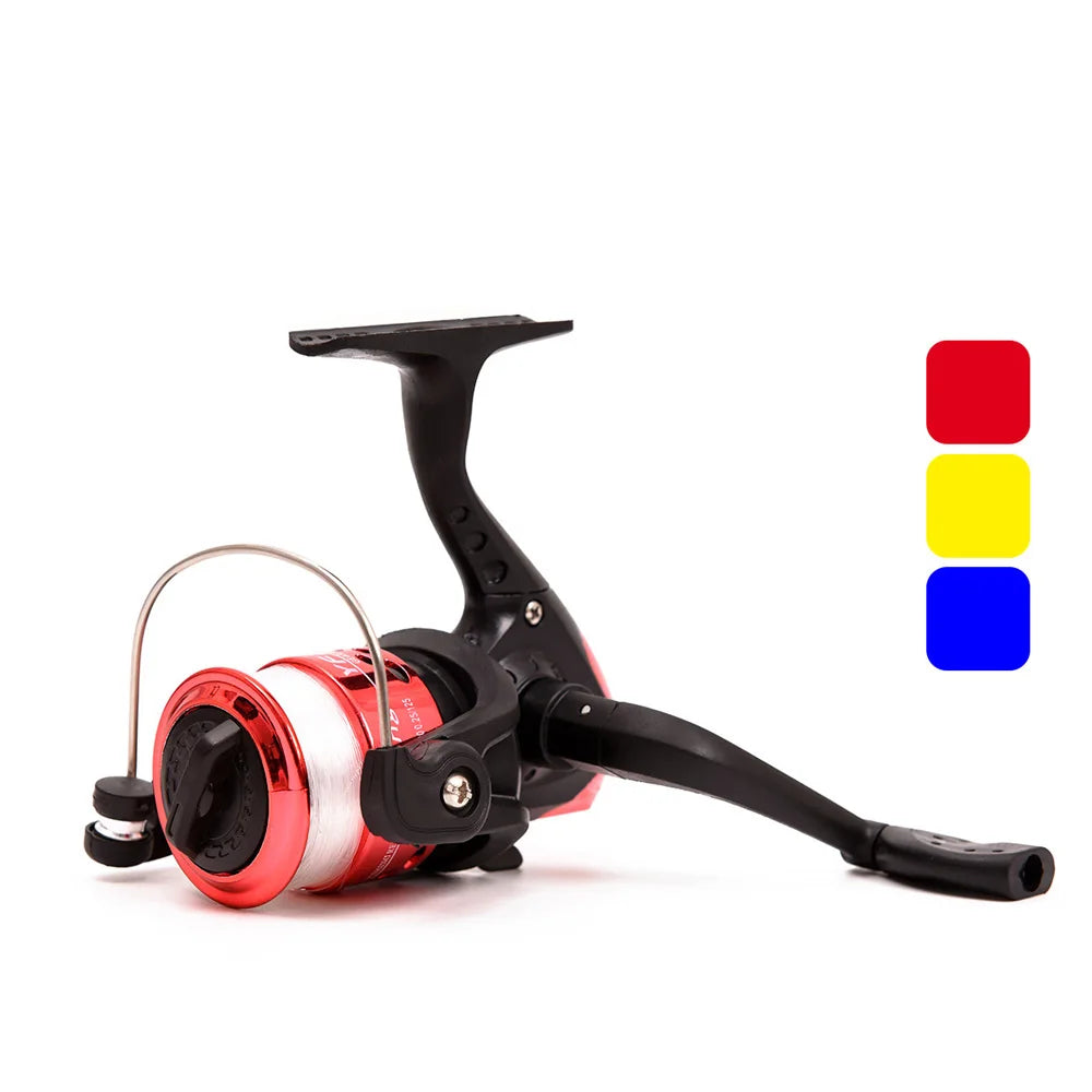 5.2:1 Ultralight Folding Fishing Reel Spinning Reel With 60m Large Fishing Line Diameter Line Roller Casting Wheel Vessel Bait