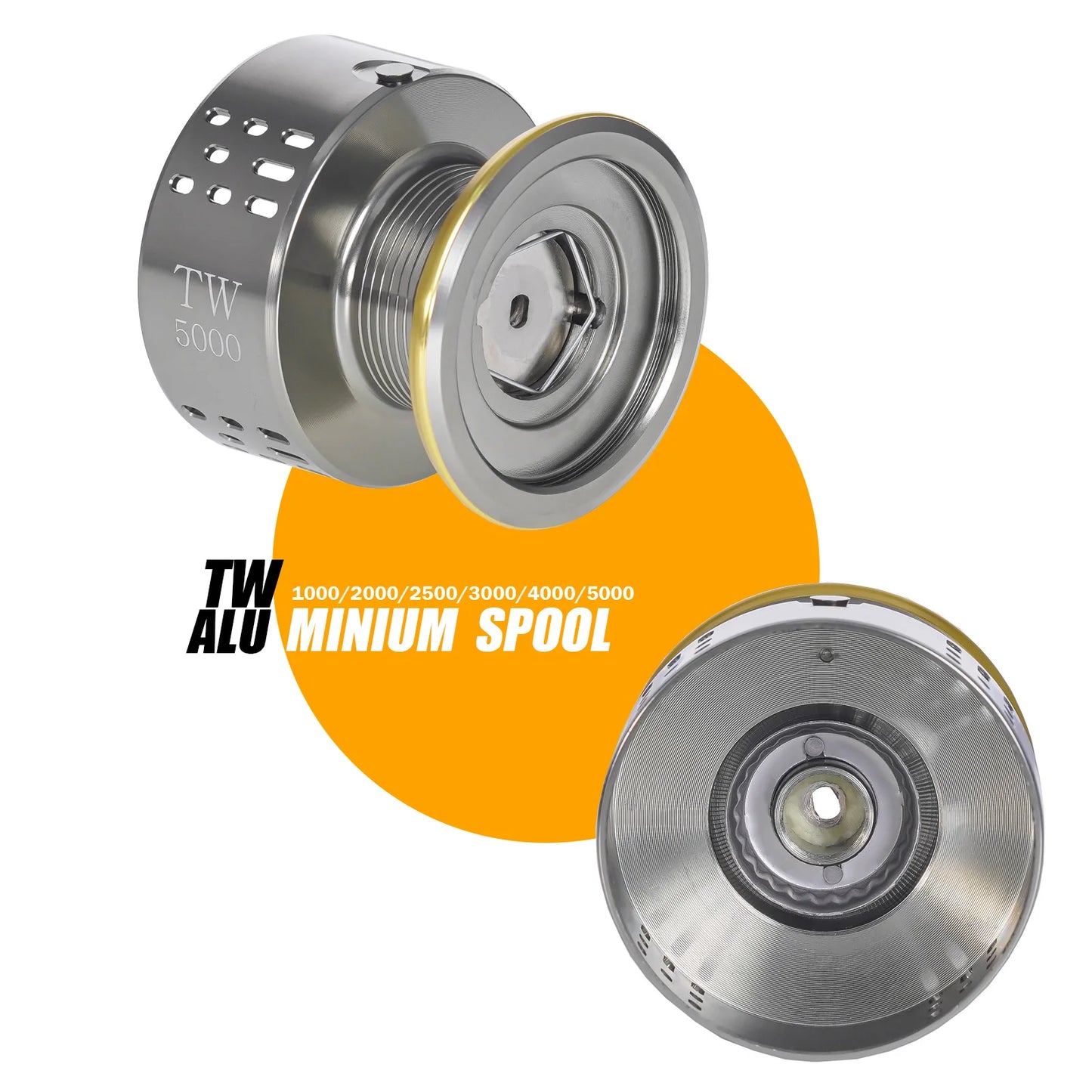 2023 Spinning Fishing Reel Coil Ultralight TW1000-5000 Speed 5.1:1/5.5:1 7-12kg Max Drag Saltwater Fishing Tackle For Bass Pike