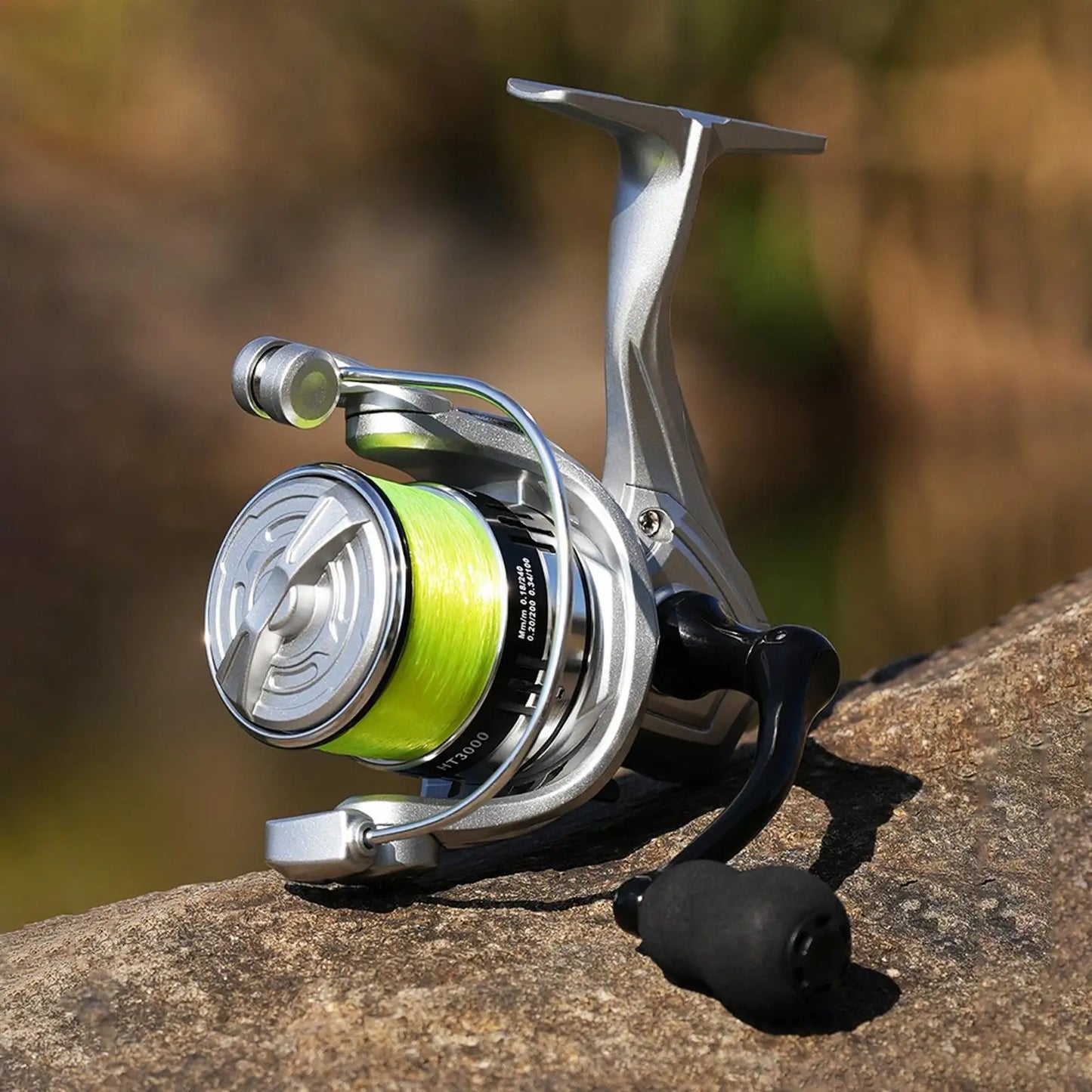 Spinning Reels Saltwater Fishing Reel Lightweight Heavy Duty Smooth Freshwater Baitcasting Fish Reel for Beginners Men Fisherman