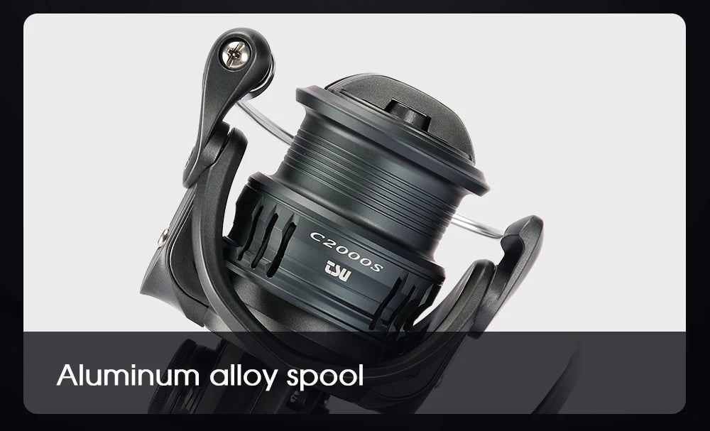 TSURINOYA 155g UltraLight Spinning Fishing Squid Trout Reel FRERE C2000S 2500S 3000M Carbon Body Shallow Spool Casting Versatile