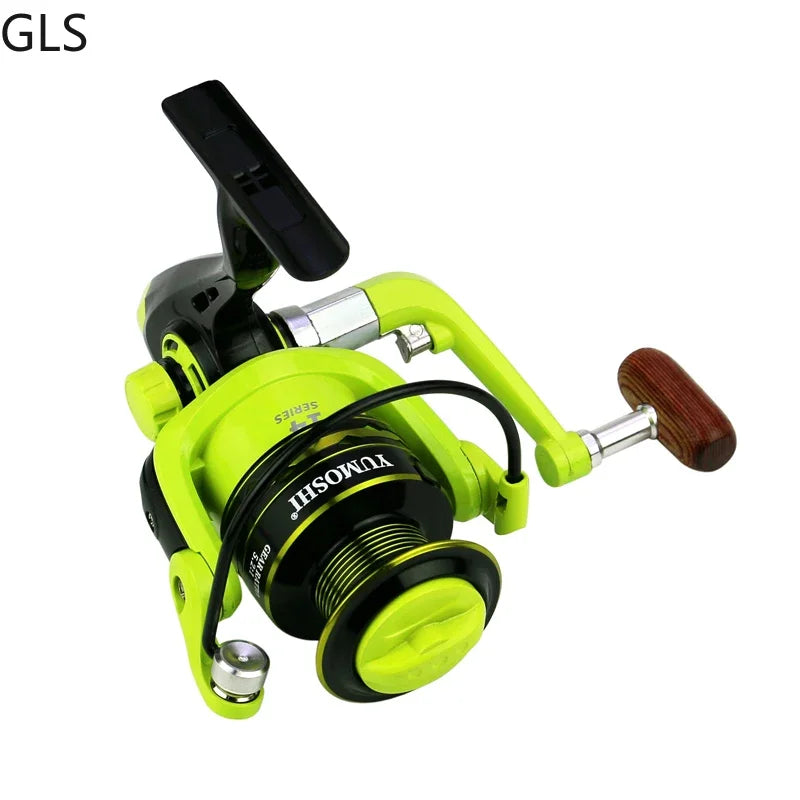 2000-7000 Saltwater Spinning Fishing Reel 5.2:1 High Speed Carp Fishing Coil Metal Magnetic Brake System Ultralight Fishing