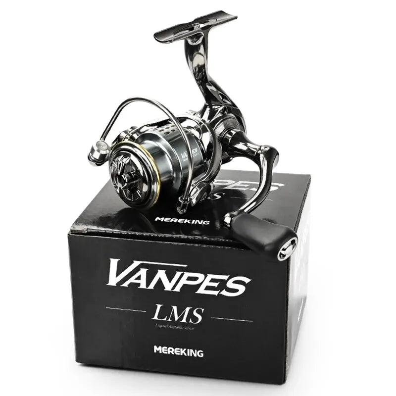 MEREDITH VANPES Series Rust Free And Smooth Bearing 5.0:1 Fishing Reel Drag System 8Kg Max Power Spinning Wheel Fishing Coil