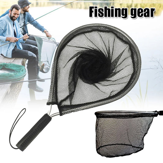 Fly Fishing Landing Net with Corrosion Resistant Handle Knotless Mesh Gift for Friends and Family