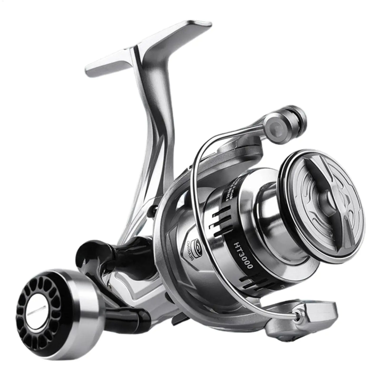 Spinning Reels Saltwater Fishing Reel Lightweight Heavy Duty Smooth Freshwater Baitcasting Fish Reel for Beginners Men Fisherman