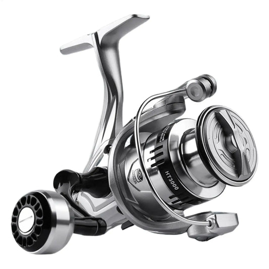 Spinning Reels Saltwater Fishing Reel Lightweight Heavy Duty Smooth Freshwater Baitcasting Fish Reel for Beginners Men Fisherman