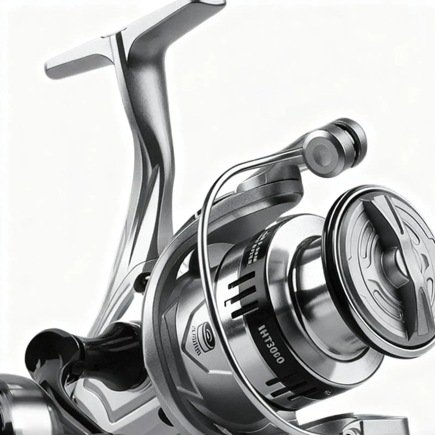 Spinning Reels Saltwater Fishing Reel Lightweight Heavy Duty Smooth Freshwater Baitcasting Fish Reel for Beginners Men Fisherman
