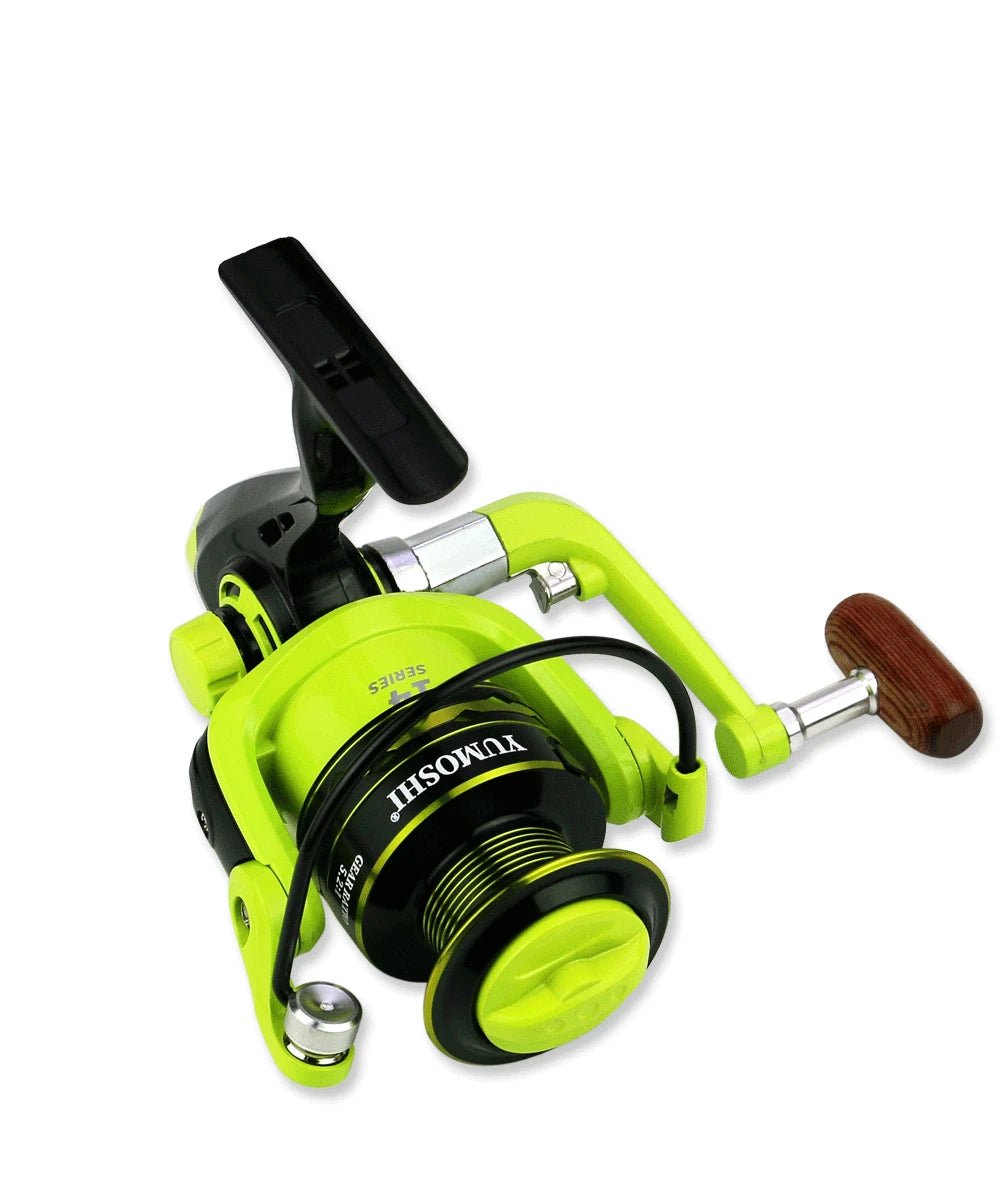 2000-7000 Saltwater Spinning Fishing Reel 5.2:1 High Speed Carp Fishing Coil Metal Magnetic Brake System Ultralight Fishing