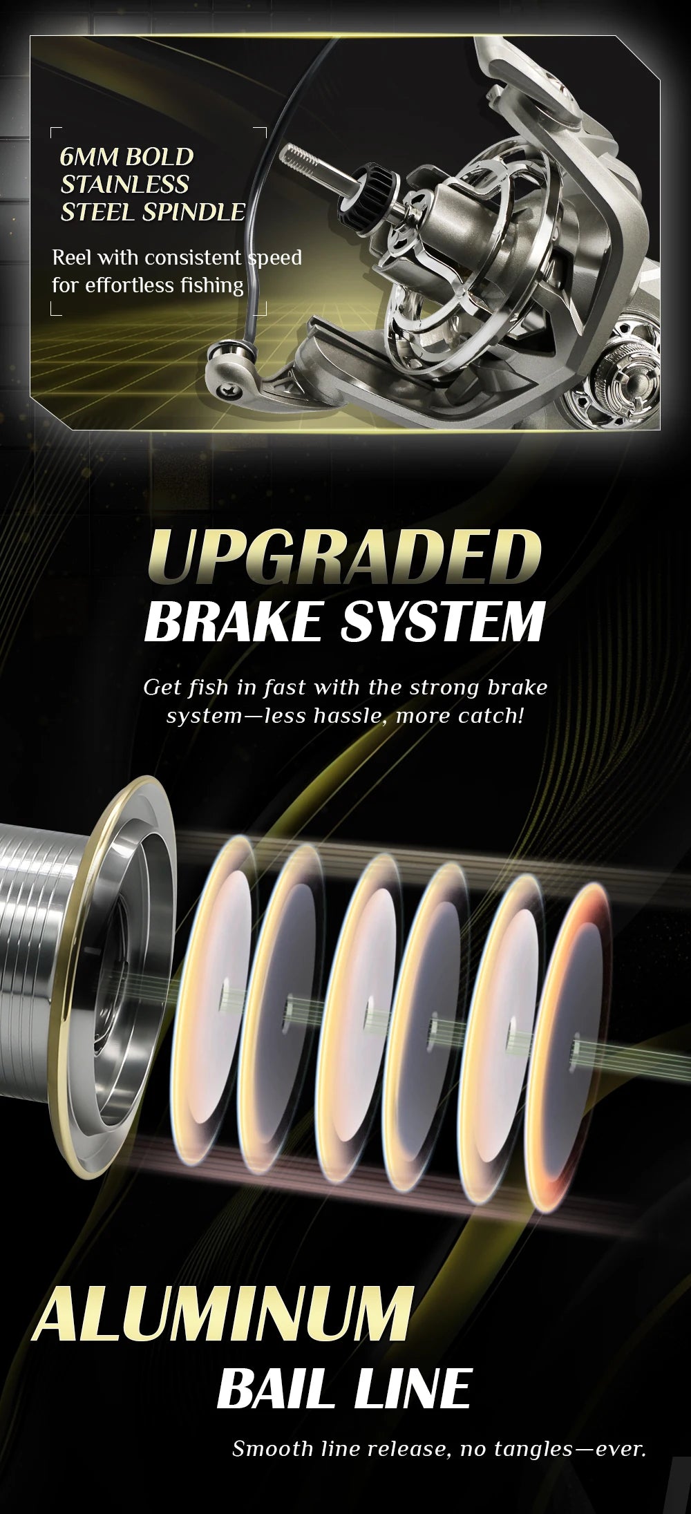 NGK Stainless Steel Bearing Spinning Fishing Reel 8000 9000 10000 12000 14000 25KG Powerful Reel Saltwater Fresh Water Drag