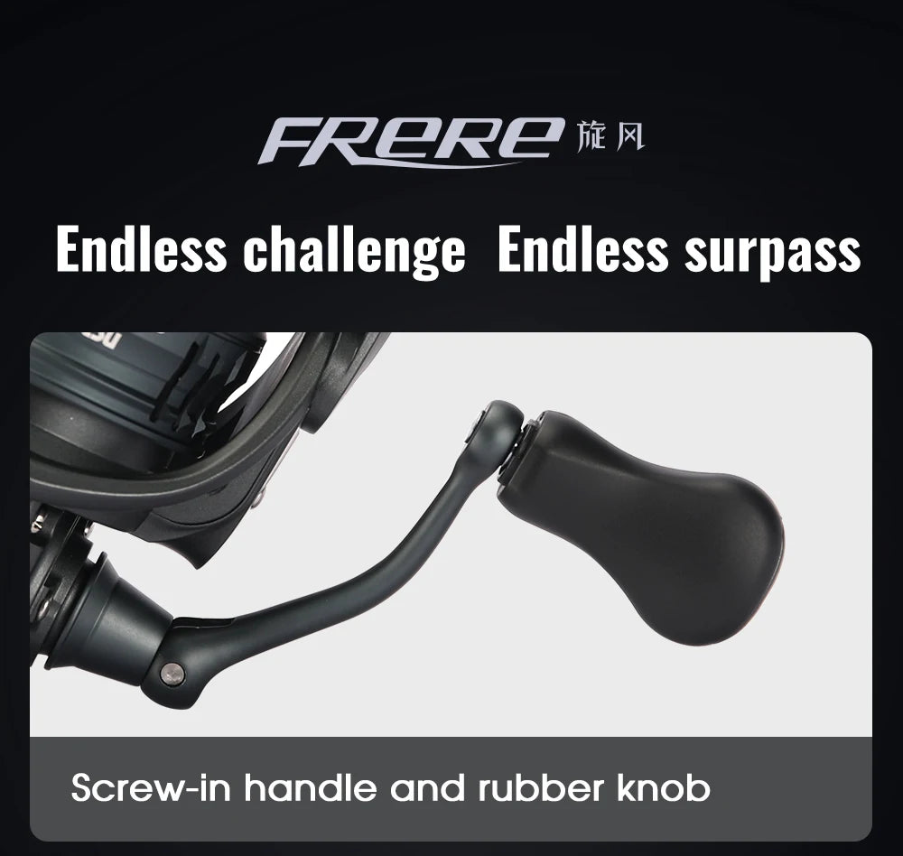 TSURINOYA 155g UltraLight Spinning Fishing Squid Trout Reel FRERE C2000S 2500S 3000M Carbon Body Shallow Spool Casting Versatile