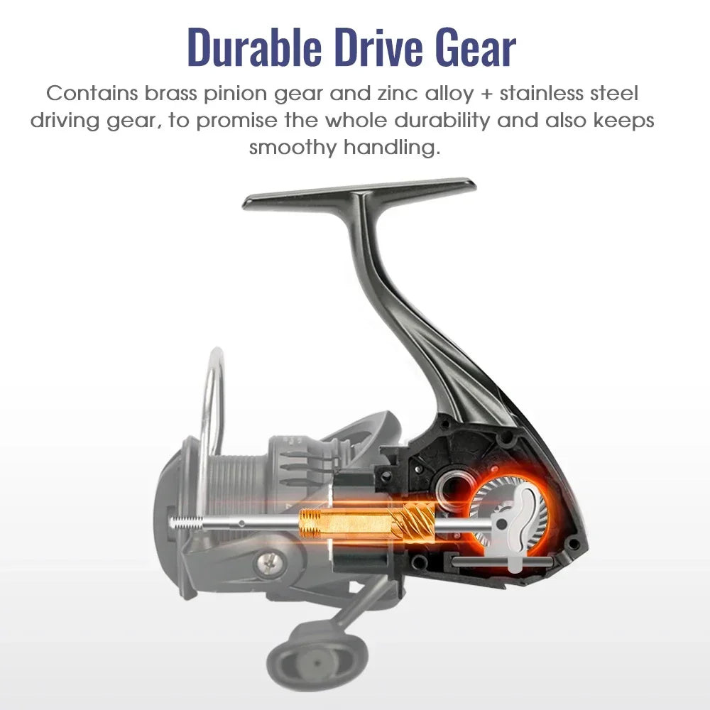 TSURINOYA 155g UltraLight Spinning Fishing Squid Trout Reel FRERE C2000S 2500S 3000M Carbon Body Shallow Spool Casting Versatile