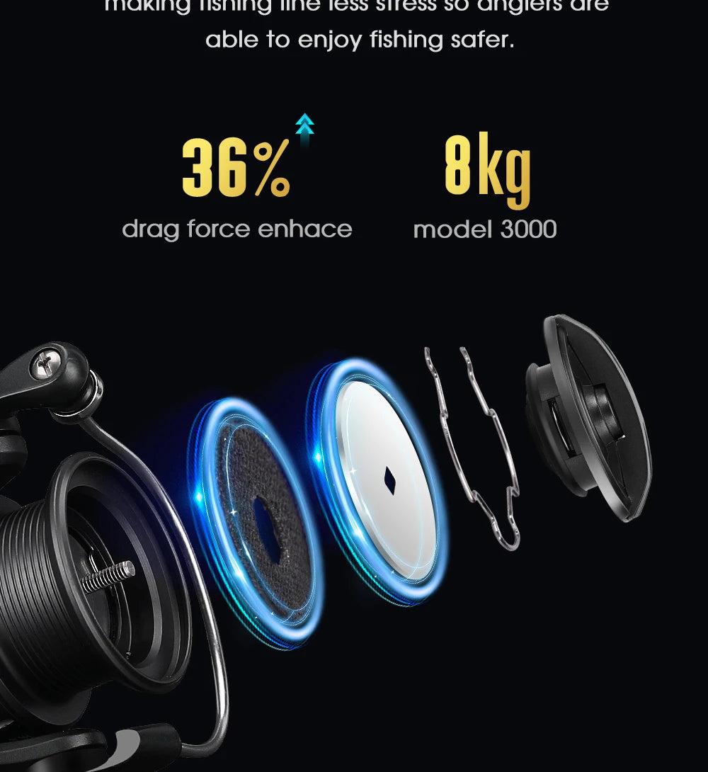 TSURINOYA 155g UltraLight Spinning Fishing Squid Trout Reel FRERE C2000S 2500S 3000M Carbon Body Shallow Spool Casting Versatile