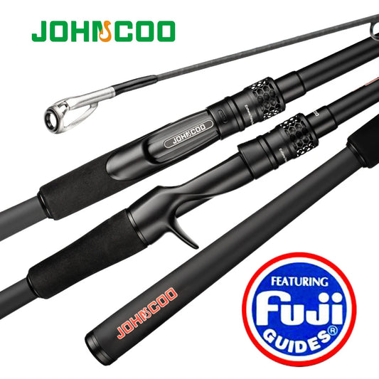 Spinning Casting Fishing Rod 1.95m 2.1m L ML M Action Ultra light Extra Fast Fuji A rings Bass Pike Fishing rod Boat rod