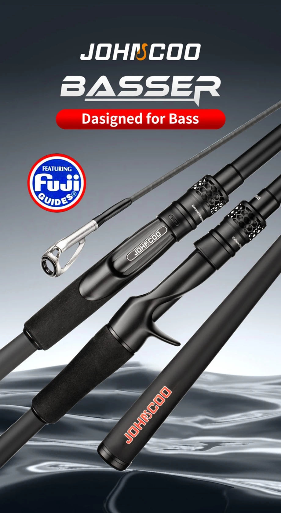 Spinning Casting Fishing Rod 1.95m 2.1m L ML M Action Ultra light Extra Fast Fuji A rings Bass Pike Fishing rod Boat rod