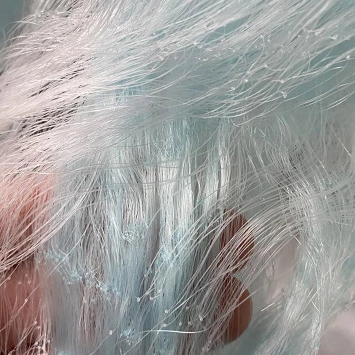 Fishing Net White Wire Net Trap Monofilament Net Durable Three-layer Single-layer Floating Net Tool Outdoor Fishing Gear Tool