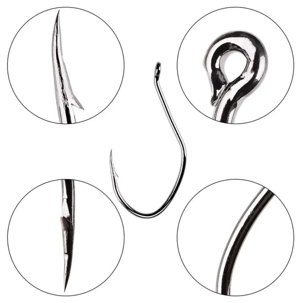 Catfish Hook Pesca Live Bait Fishihook Set Jig Fishhook Fly Fishing Accessories Fishhook Barbed Fishhook Fishing Hooks Sea Hook