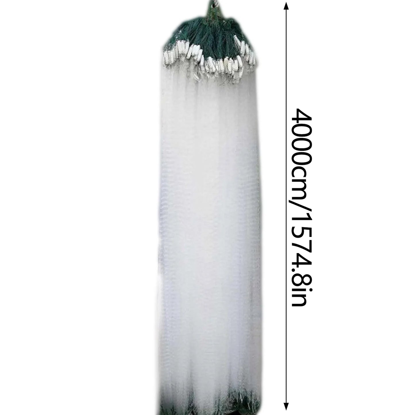 Fishing Net White Wire Net Trap Monofilament Net Durable Three-layer Single-layer Floating Net Tool Outdoor Fishing Gear Tool