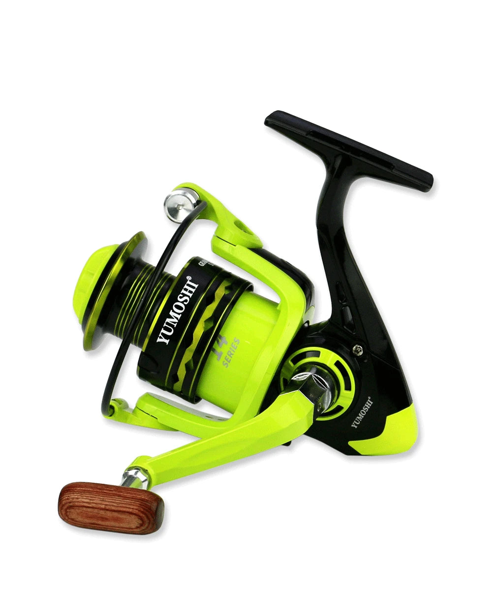 2000-7000 Saltwater Spinning Fishing Reel 5.2:1 High Speed Carp Fishing Coil Metal Magnetic Brake System Ultralight Fishing